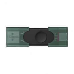 Pendrive, 256GB, USB 3.2 Gen1, USB-A/USB-C, KINGSTON "DataTraveler Duo"