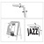 Megállító tábla, poszteres, A1 méret, 84x60 cm, NOBO "Essence"